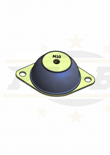 картинка Виброопора LF 200 Тип 2 в интернет магазине ООО "СП "Рез-Би"